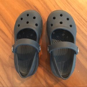 Crocs Mary Jane Toddler Shoes size 9